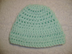Pale Green crochet hat.JPG